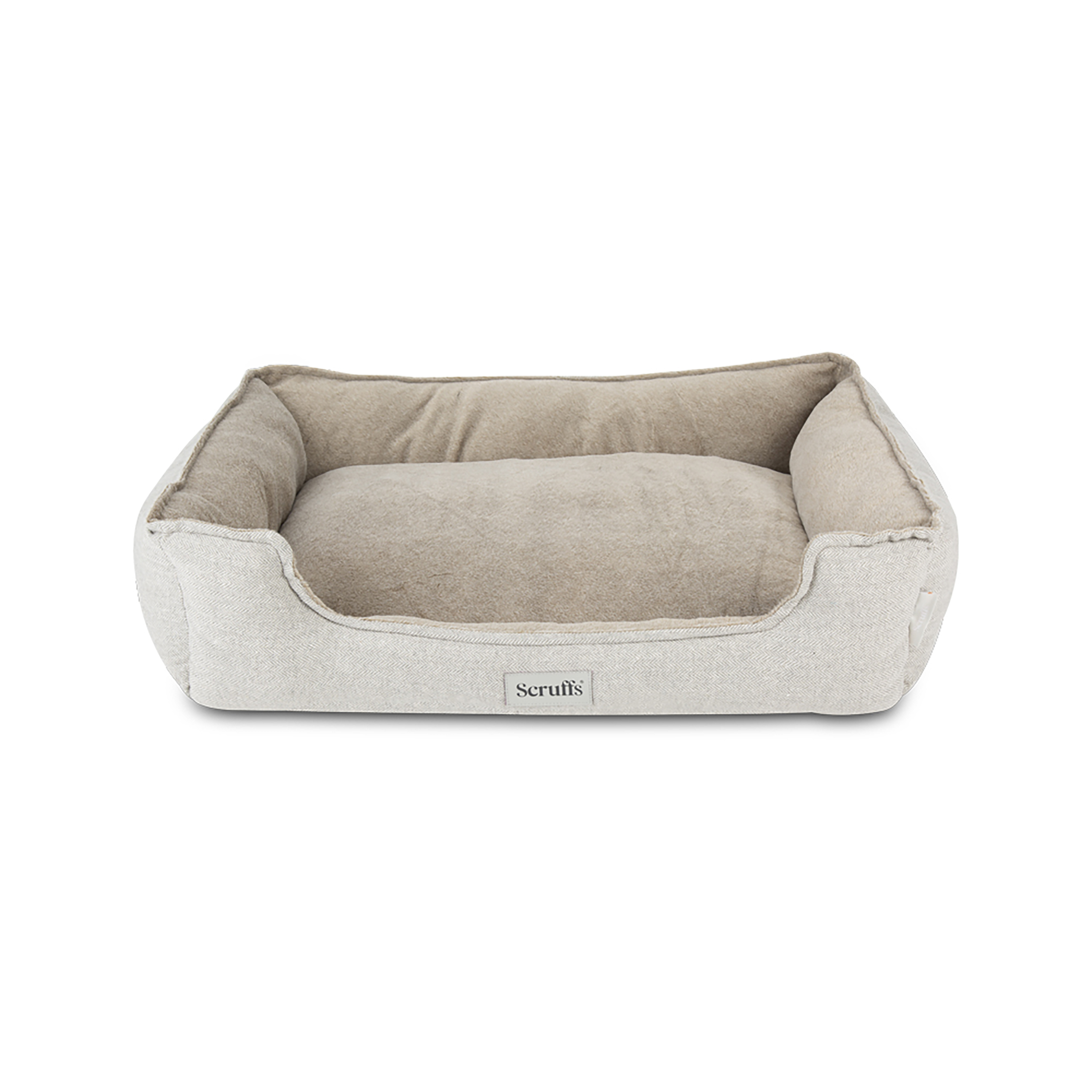 Scruffs Harvard Memory Foam Orthopaedic Box Dog Bed Pearl Grey X Large