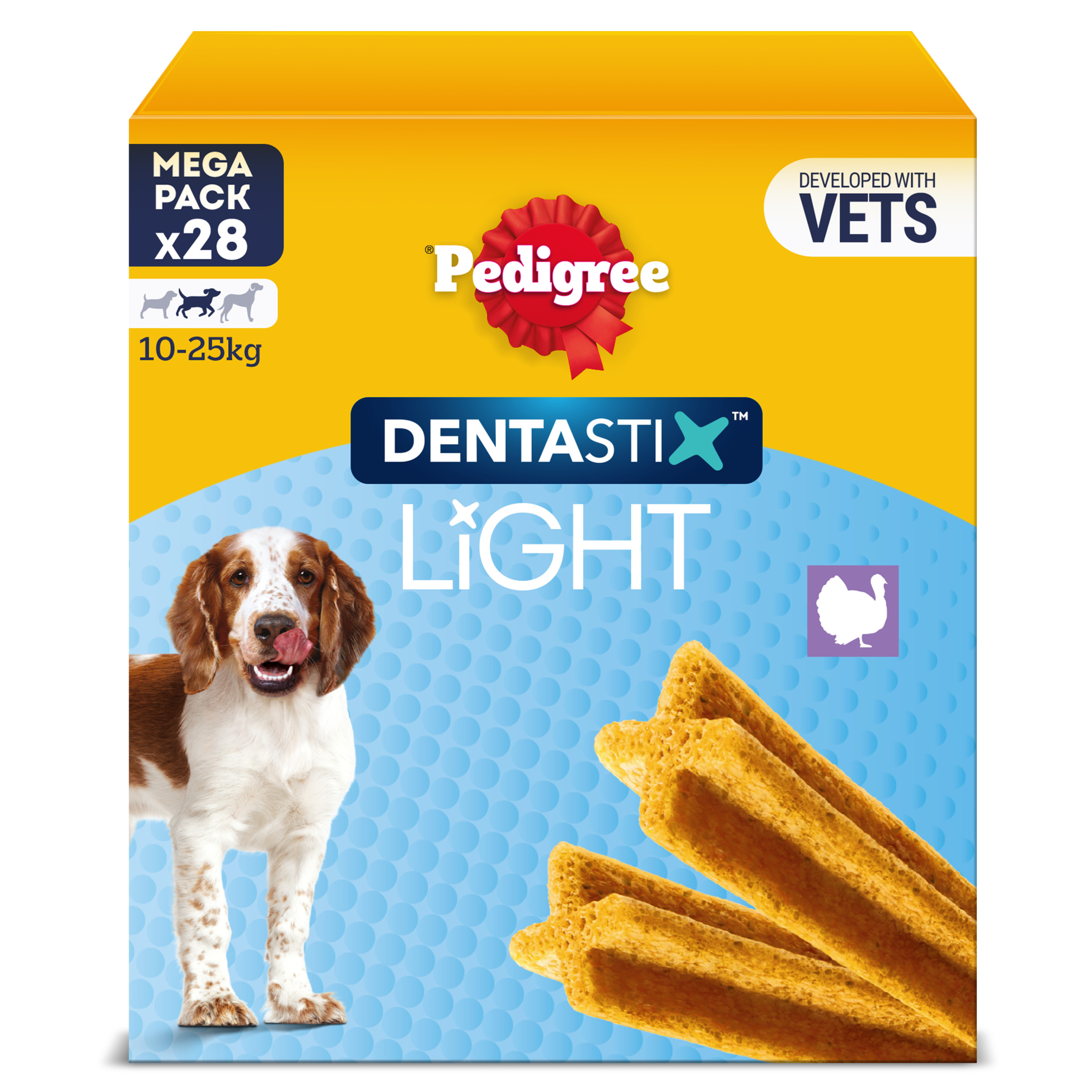 Pedigree Dentastix Light Bulk Pack Daily Dental Chews
