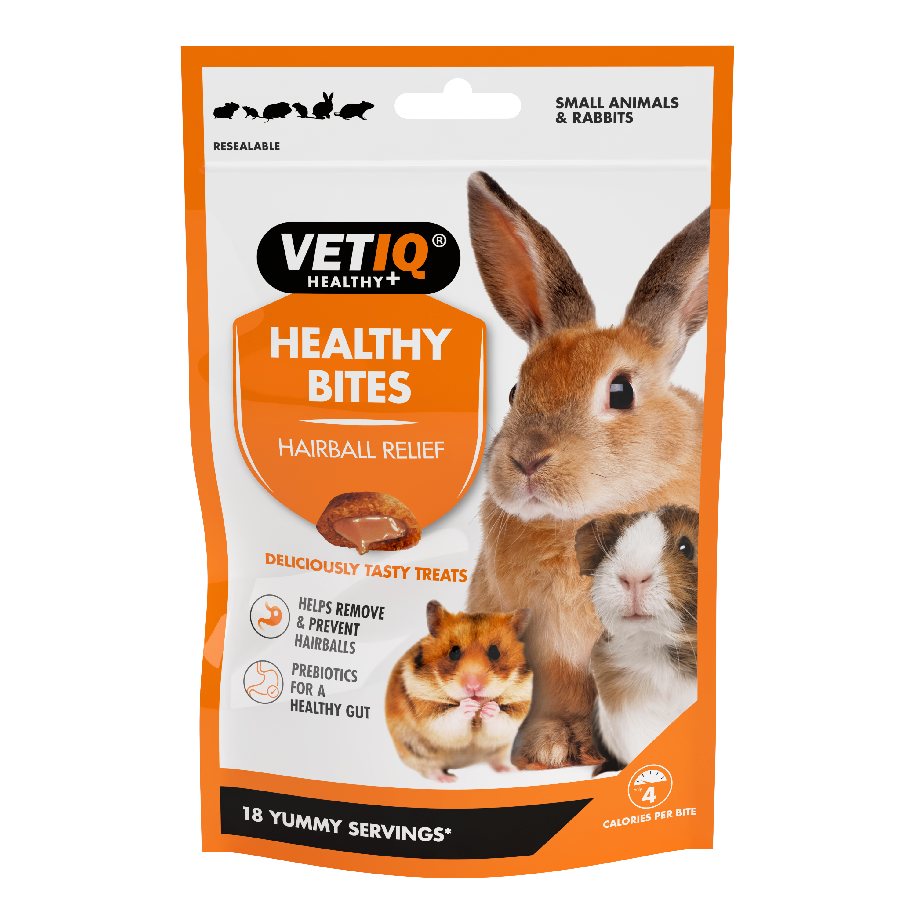 VetIQ Healthy Bites Hairball Relief Small Animal Treats