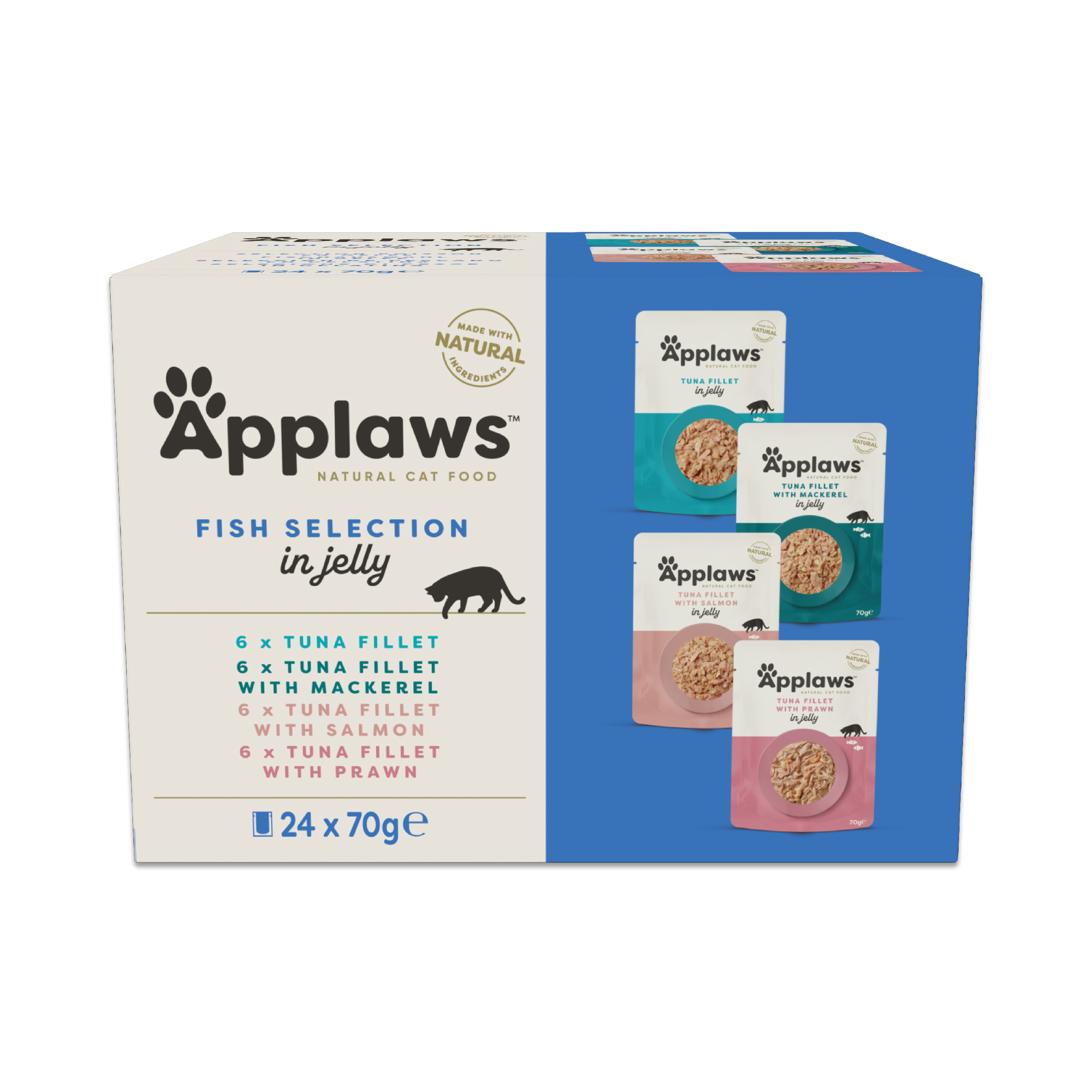 Applaws Natural Adult Wet Cat Food Fish Selection