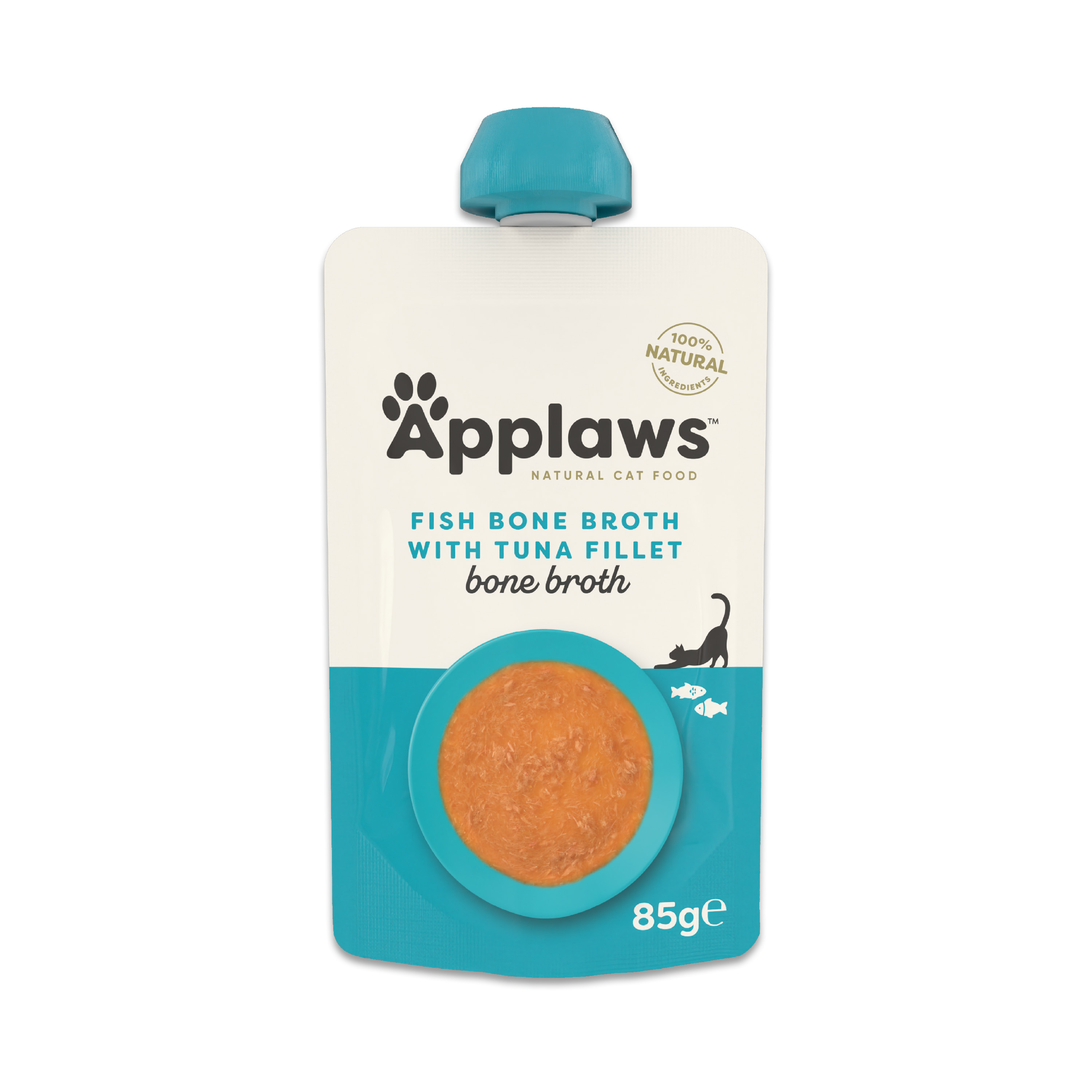 Applaws Natural Adult Wet Cat Food Fish Bone