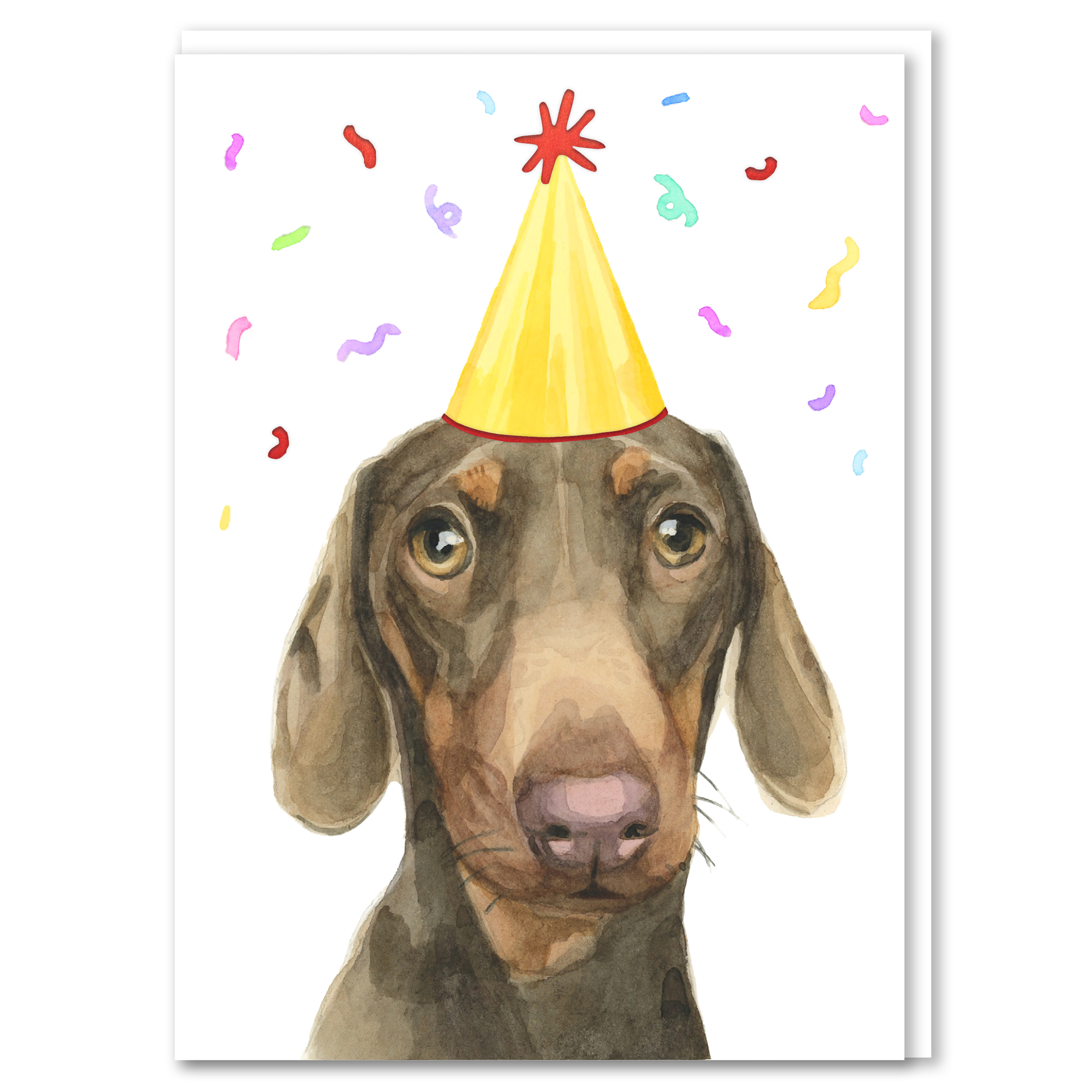 Robert James Hull Dachshund Birthday Card