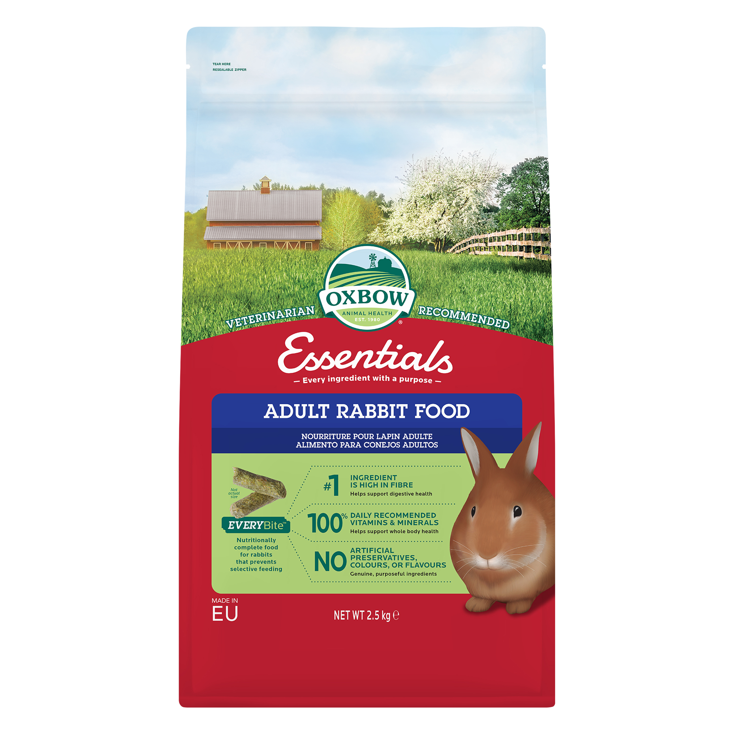 Oxbow Essentials Adult Rabbit Food