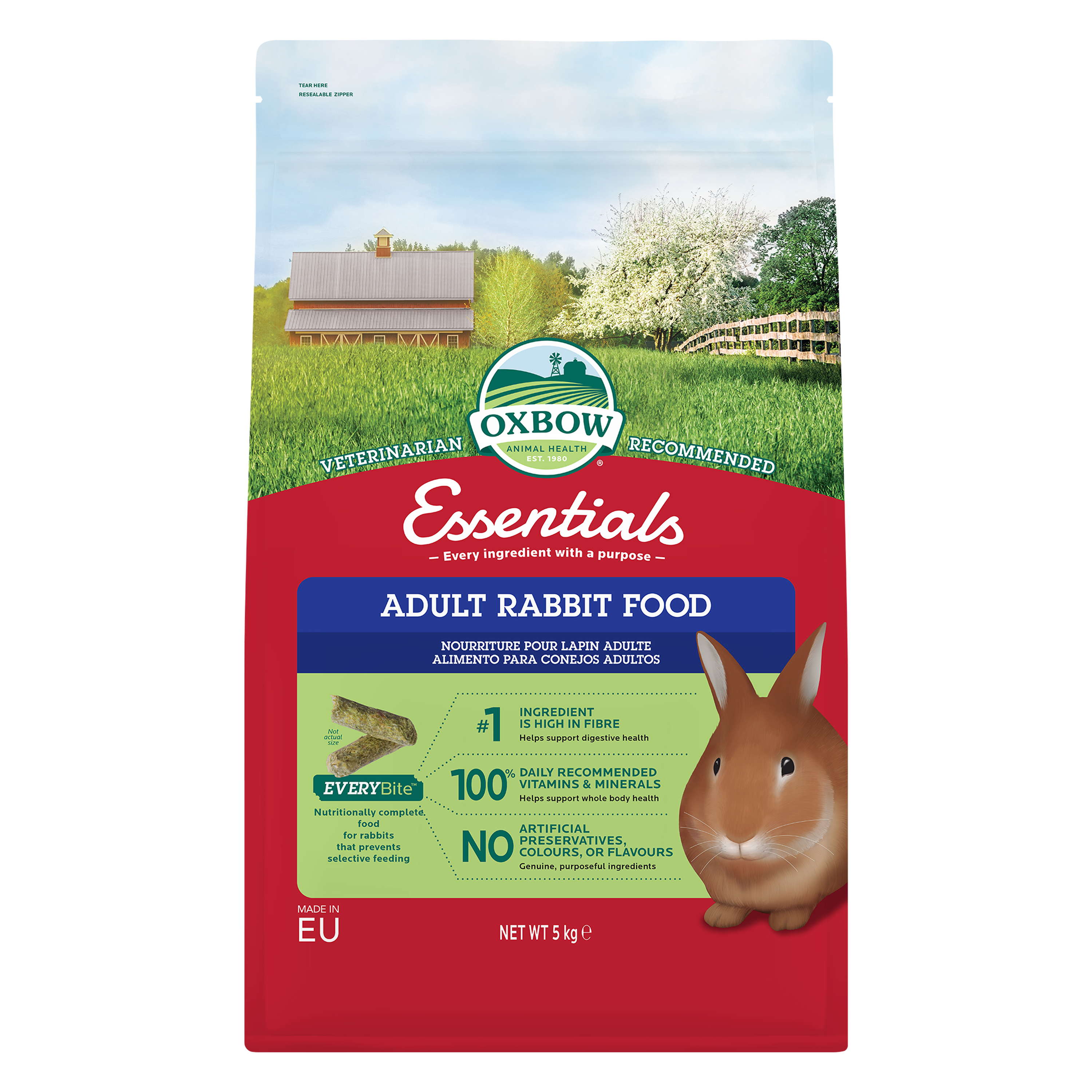 Oxbow Essentials Adult Rabbit Food