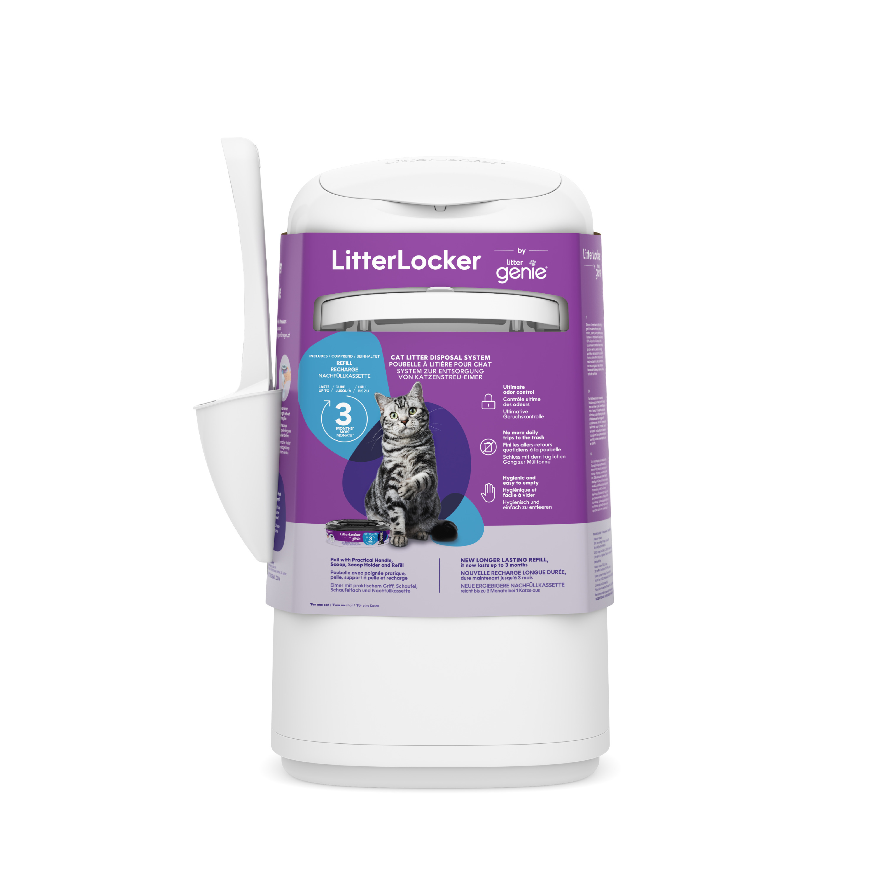 LitterLocker by Litter Genie Cat Litter Disposal Bin