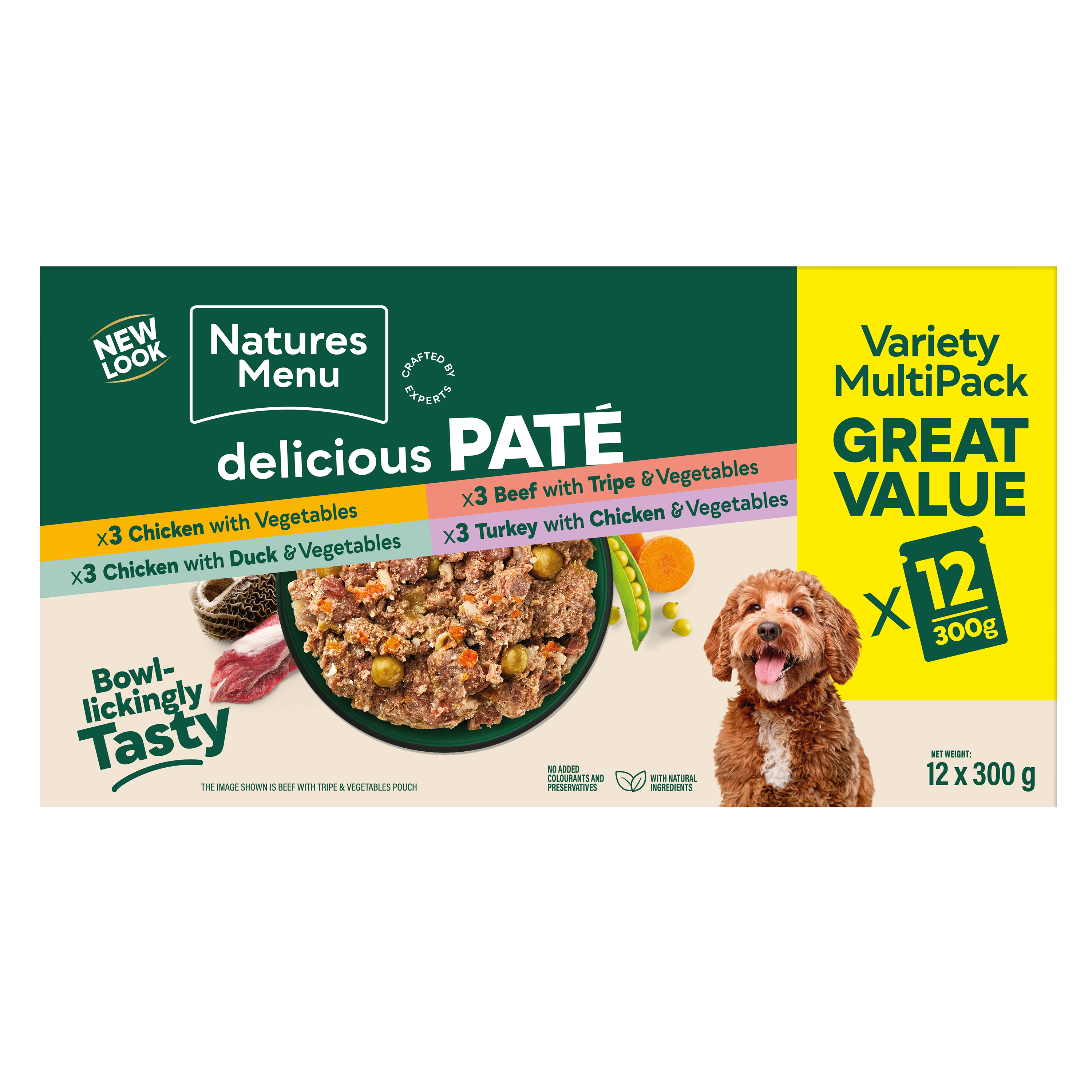 Natures Menu Delicious Pate Adult Wet Dog Food