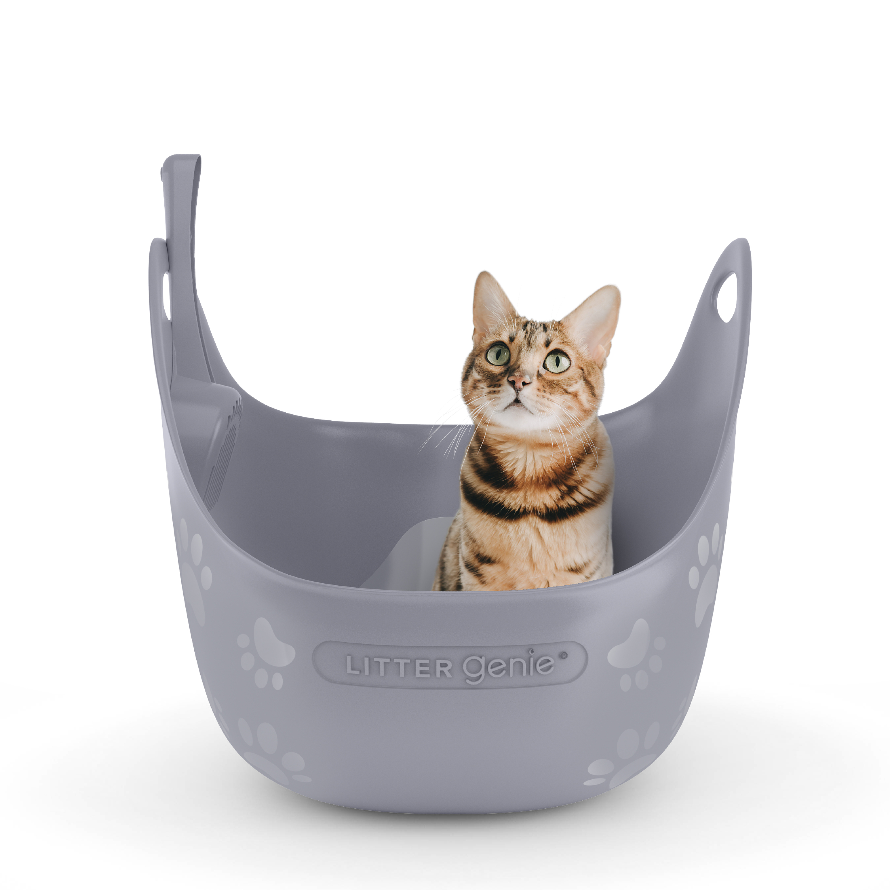 Litter Genie Litter Tray Grey