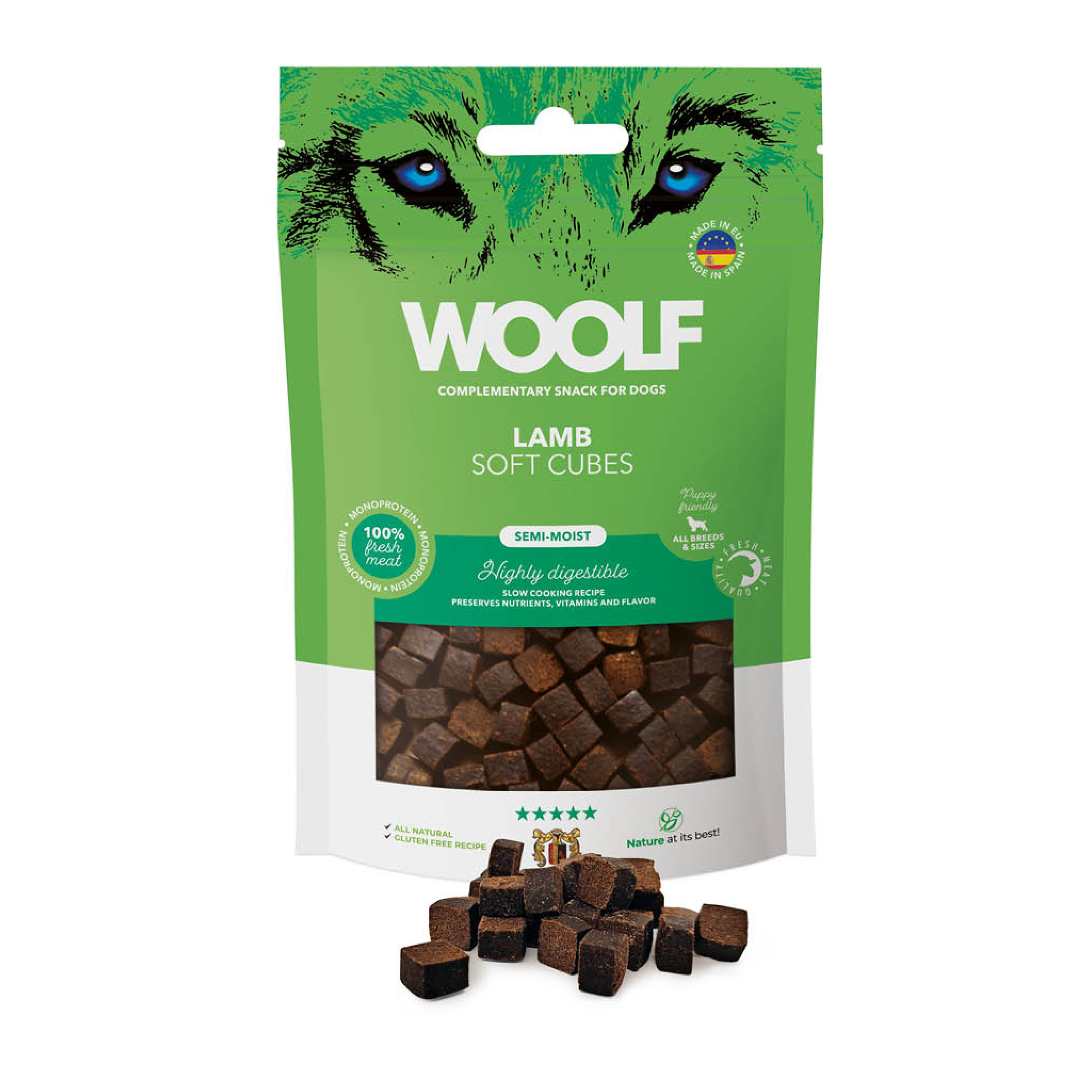 Woolf Soft Cubes Lamb Dog Treats