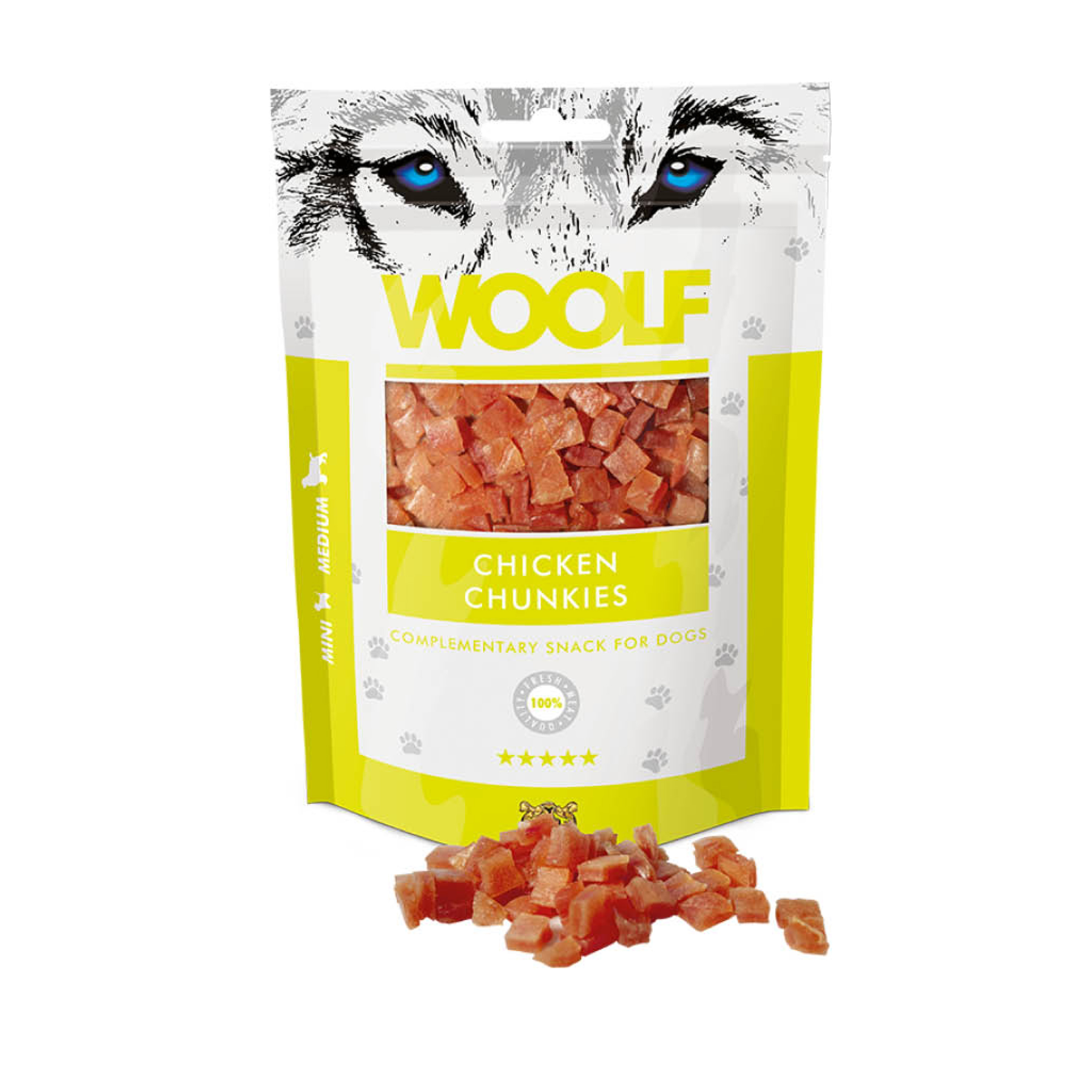 Woolf Chicken Chunkies Dog Treats