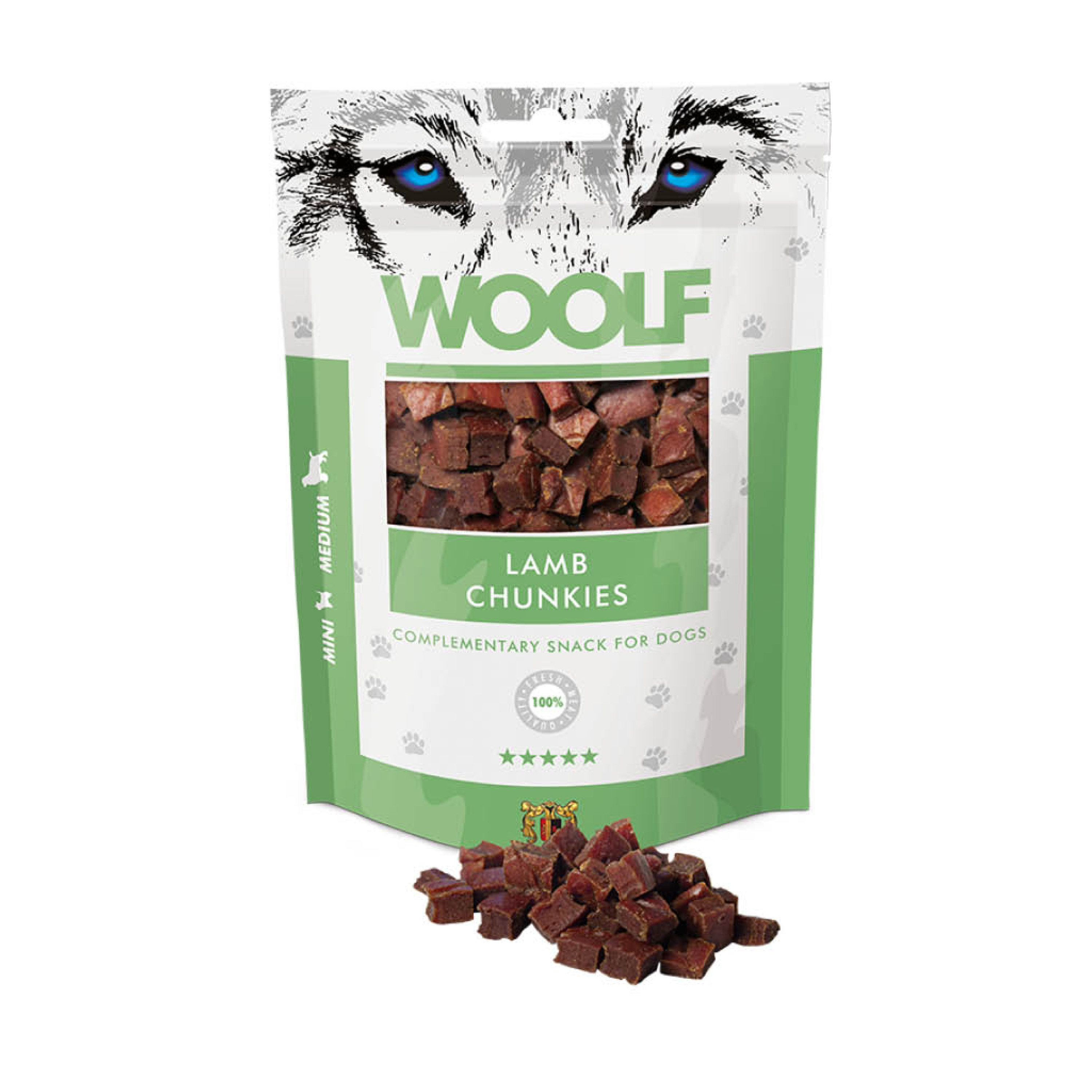 Woolf Lamb Chunkies Dog Treats