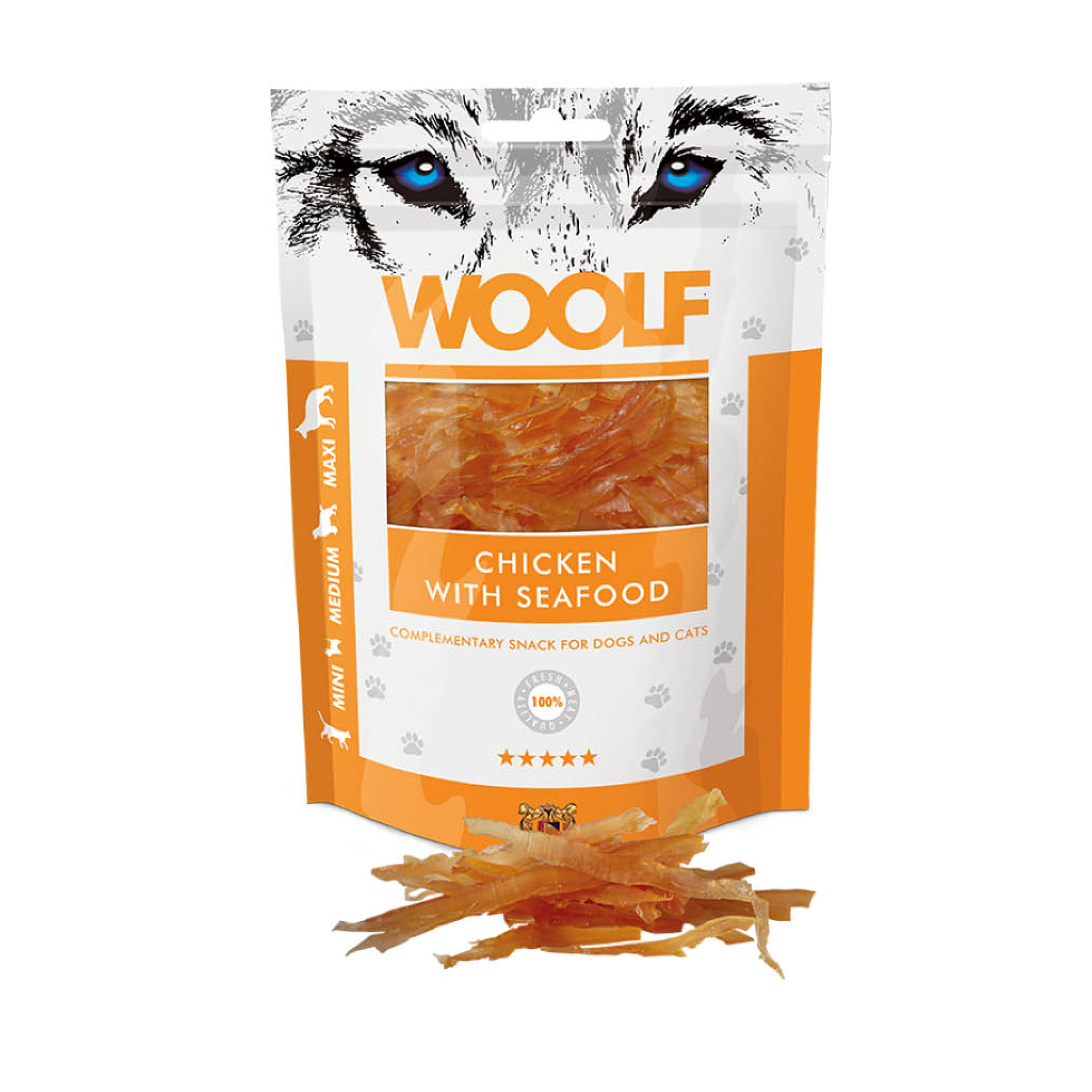 Woolf Chicken with Seafood Dog Treats
