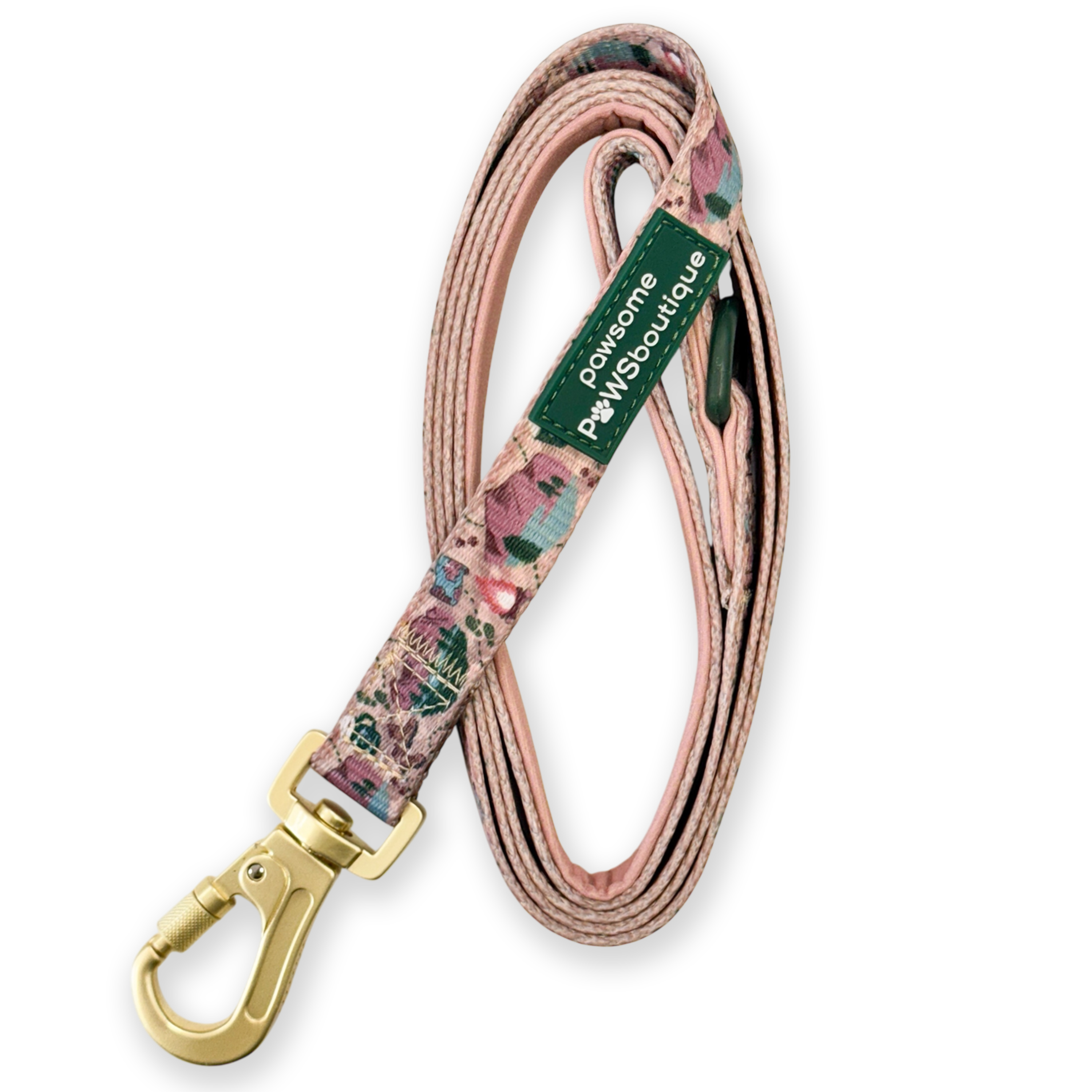 Pawsome Paws Boutique Adventure Awaits 5ft Fabric Dog Lead