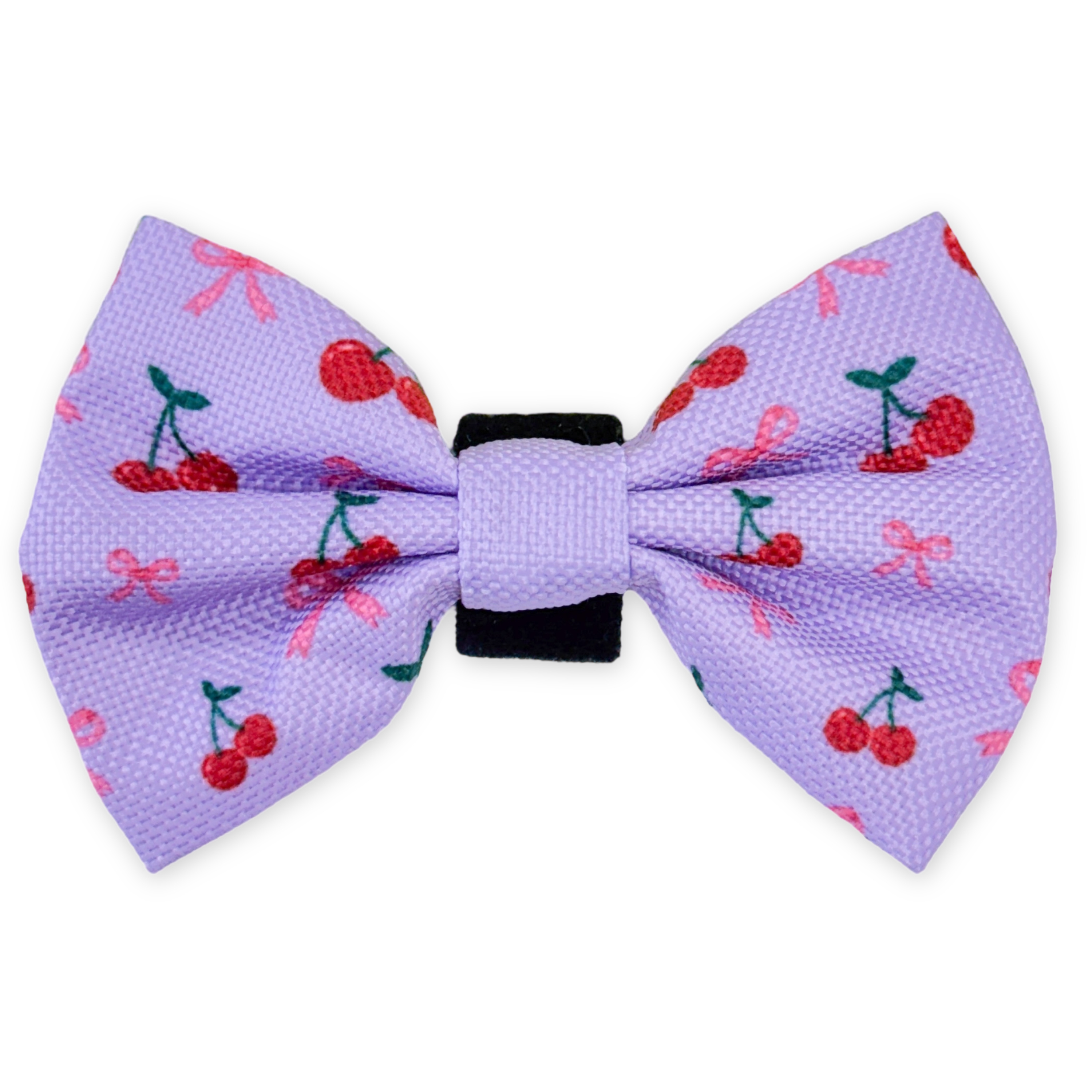 Pawsome Paws Boutique Cherry Bomb Dog Bow Tie Purple