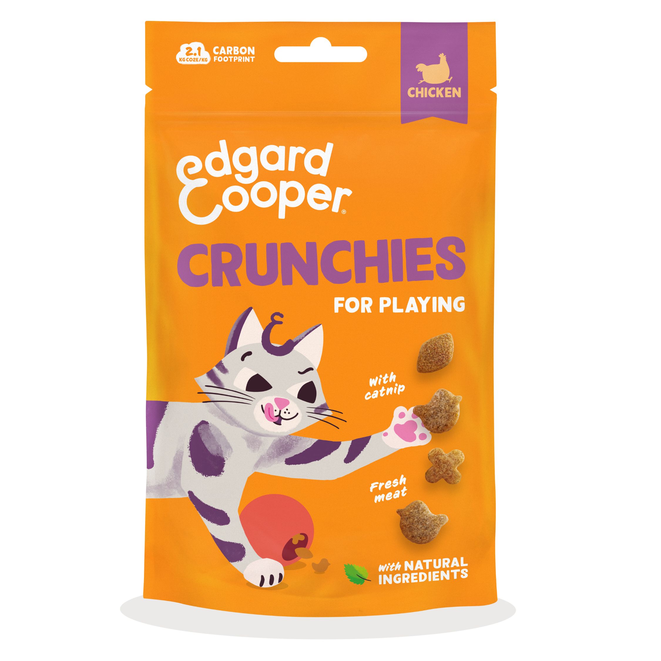 Edgard & Cooper Chicken Crunchies Cat Treats