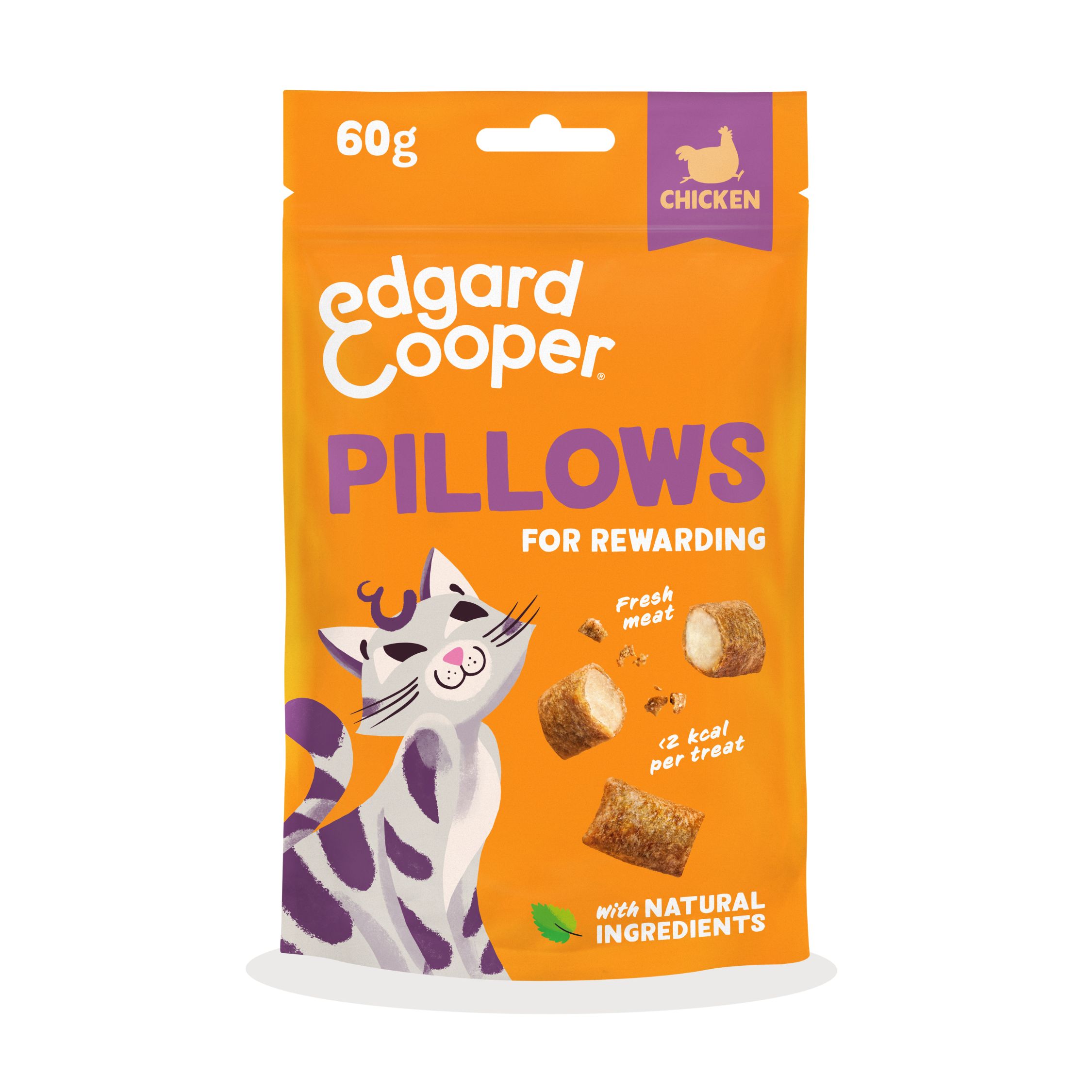 Edgard & Cooper Chicken Pillows Cat Treats