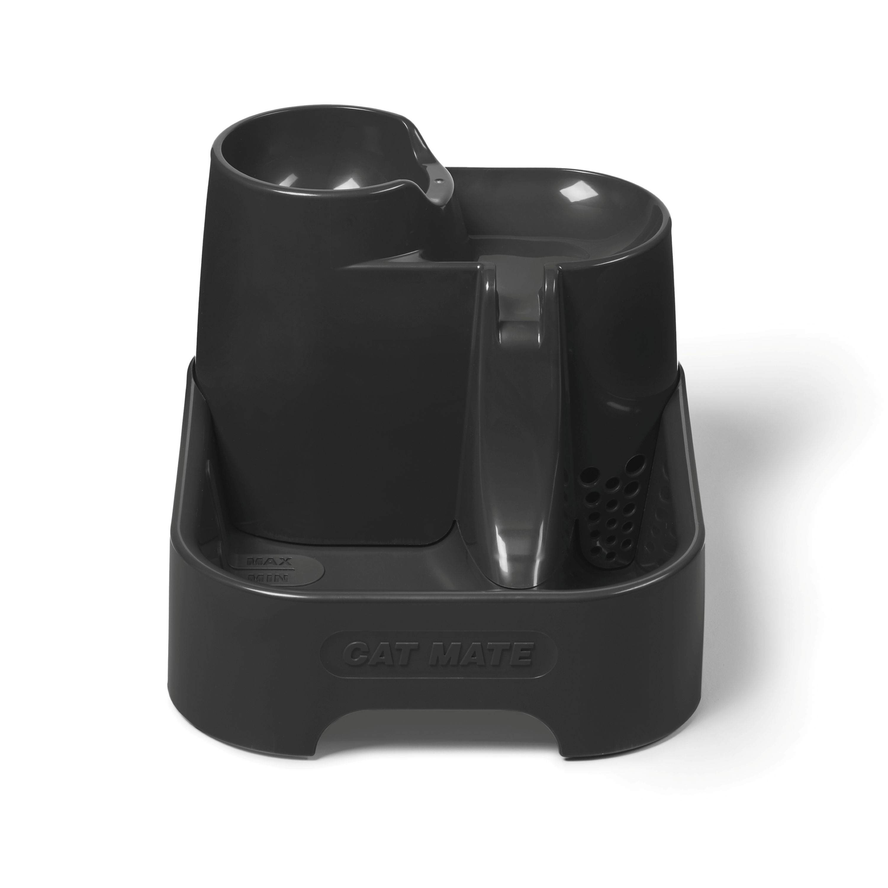 Cat Mate 3 level Cat & Dog Small Drinking Fountain Grey