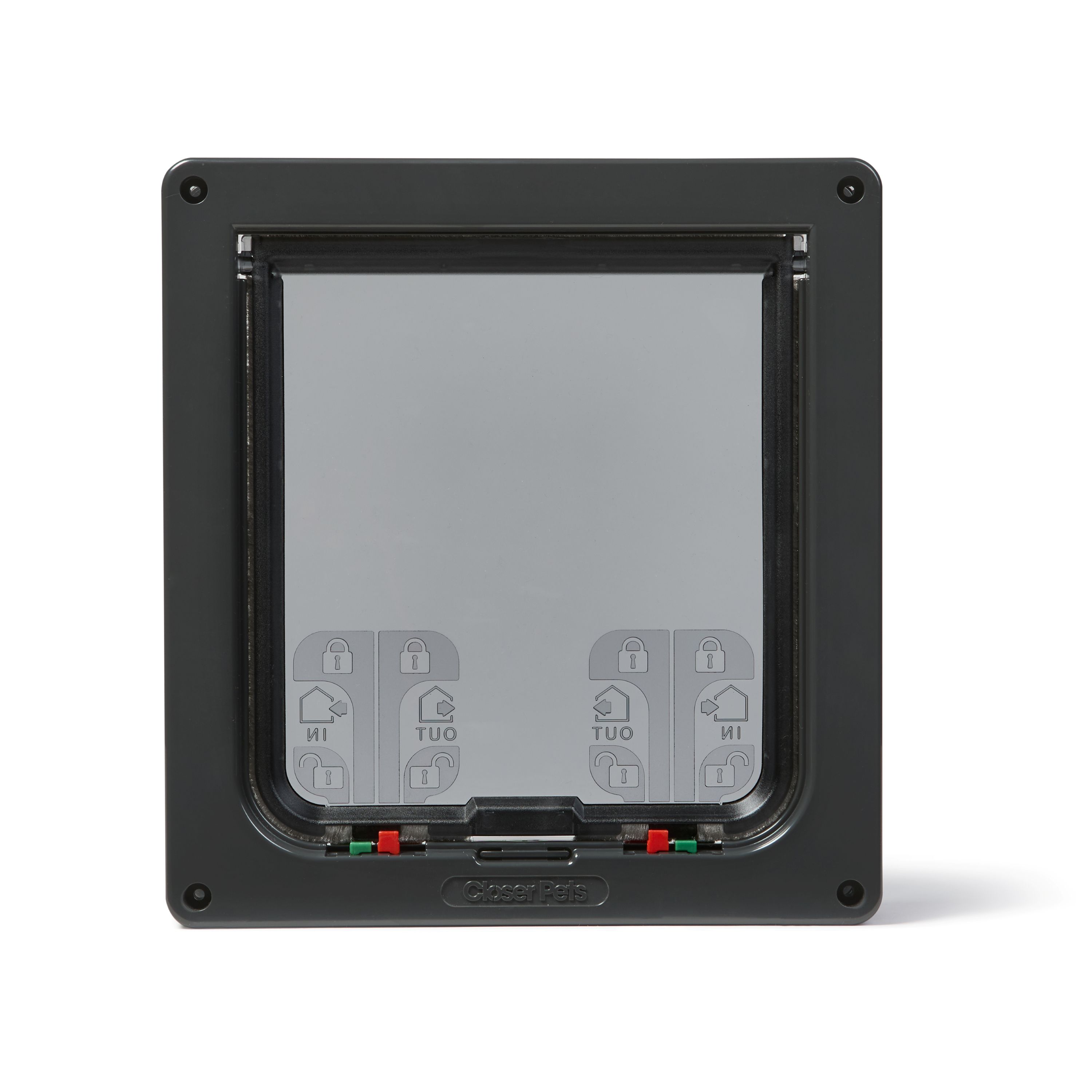 Cat Mate 4 Way Lock Cat Flap Grey