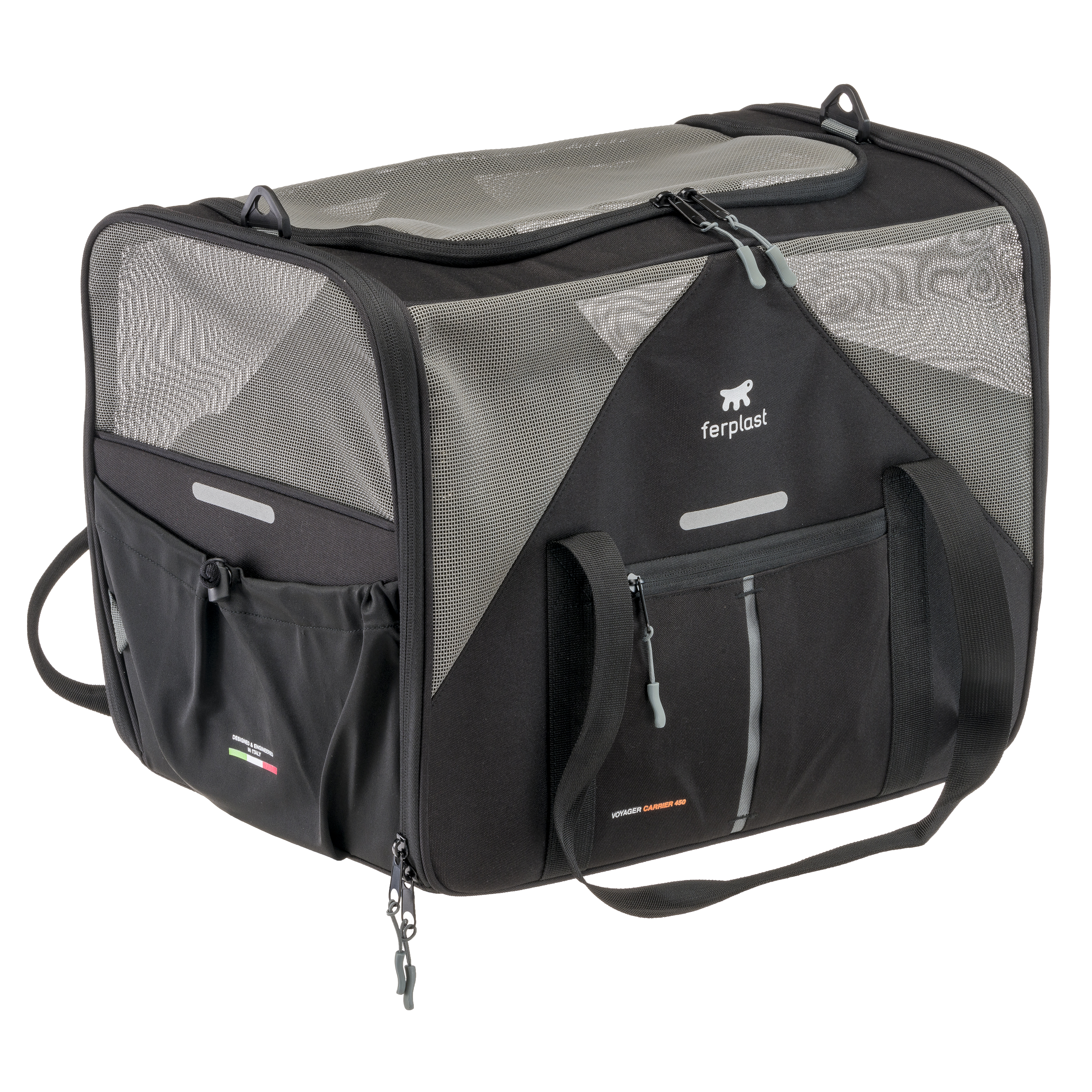 Ferplast Voyager Pet Carrier 450 Black