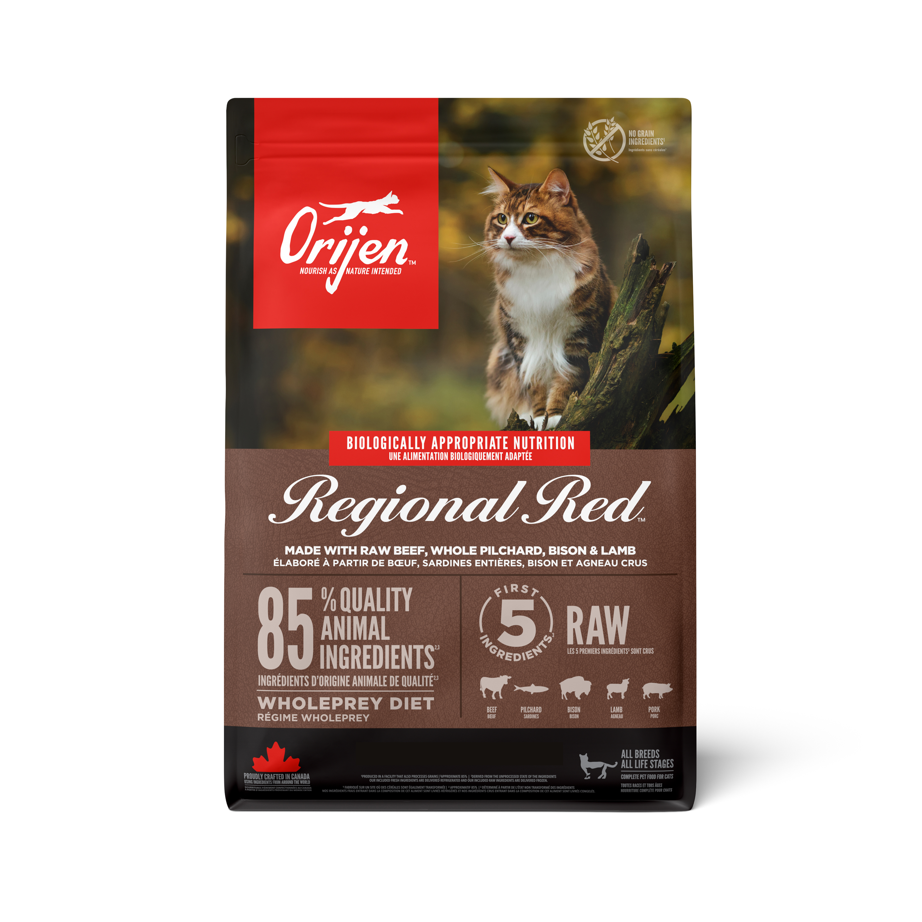 ORIJEN Regional Red Adult Dry Cat Food with