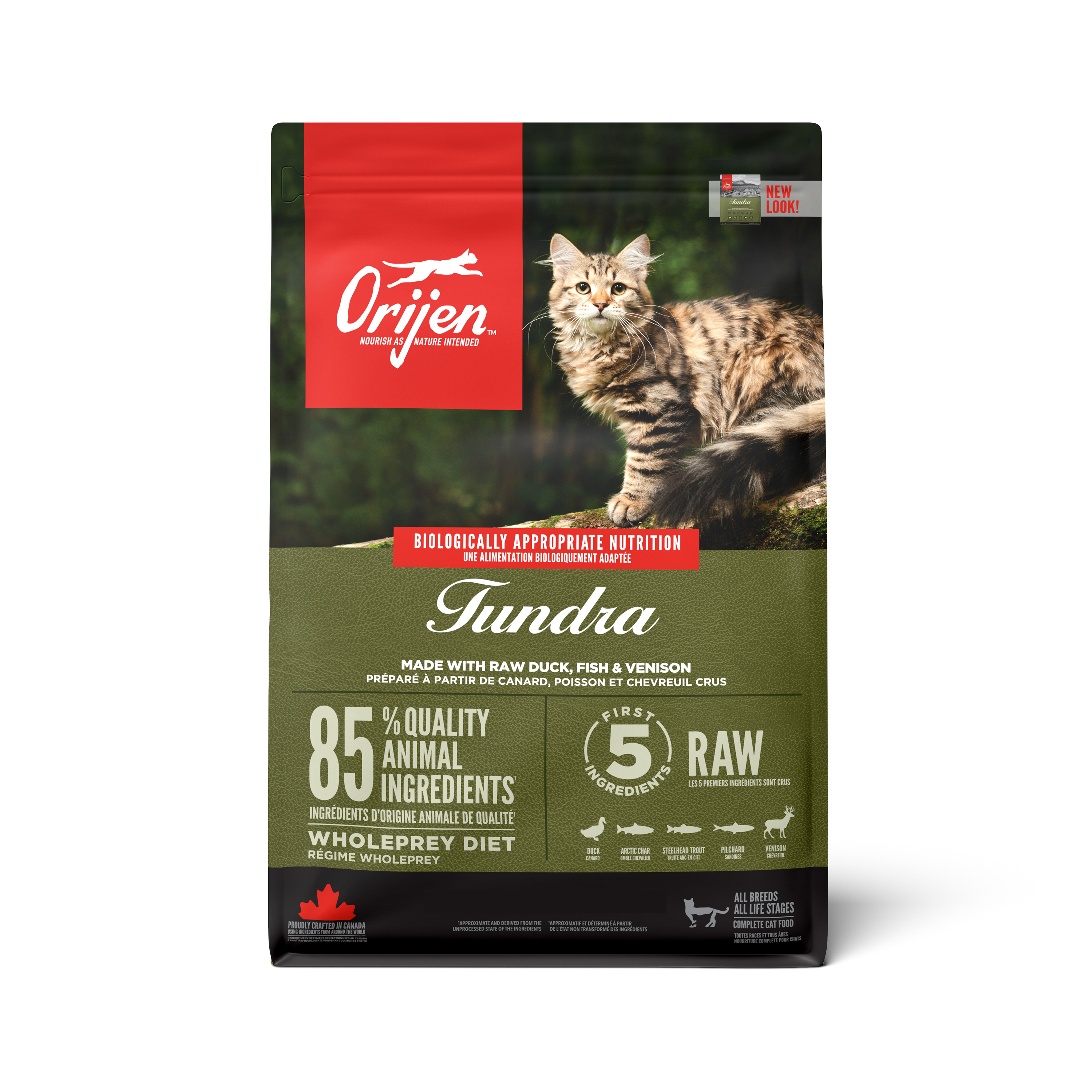 ORIJEN Tundra Adult Dry Cat Food with Duck