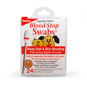 Petkin Blood Stop Swabs For Cats & Dogs