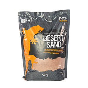 Pets at Home Reptile Substrate Desert Sand Red