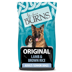 Burns Original Dry Dog Food Lamb & Brown