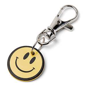Pets at Home Smiley Face Dog Collar Charm