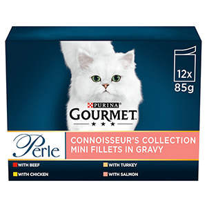Gourmet Perle Adult Wet Cat Food Connoisseur's Selection