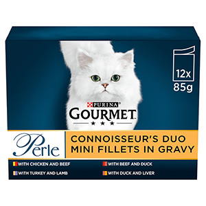 Gourmet Perle Adult Wet Cat Food Connoisseur's Collection