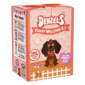 Denzel's Puppy Welcome Kit Dog Treats Gift Box
