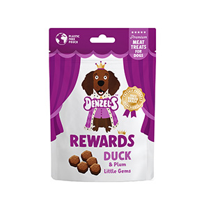 Denzel's Rewards Duck & Plum Little Gems Dog Treats