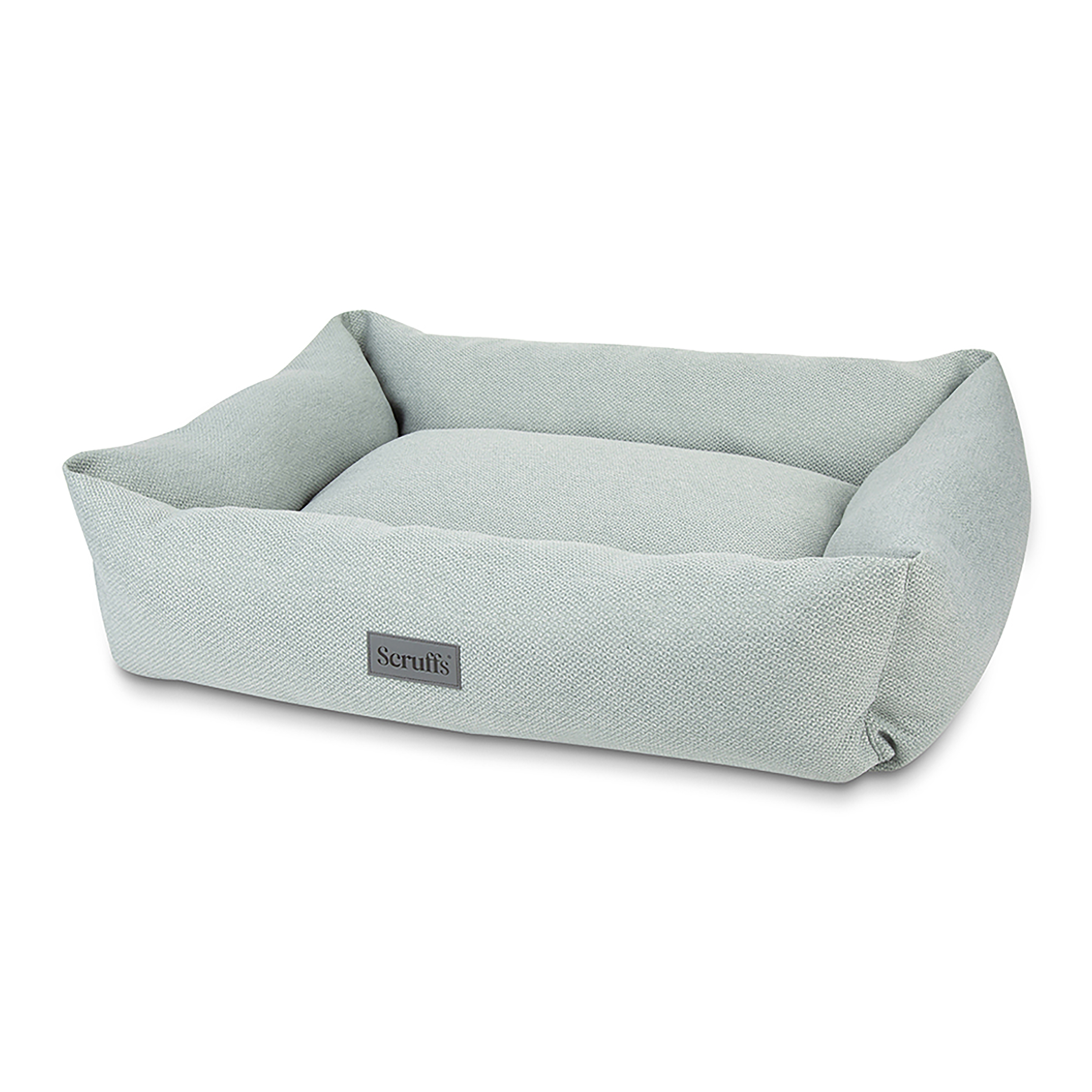 Scruffs Seattle Box Dog Bed Topaz Green