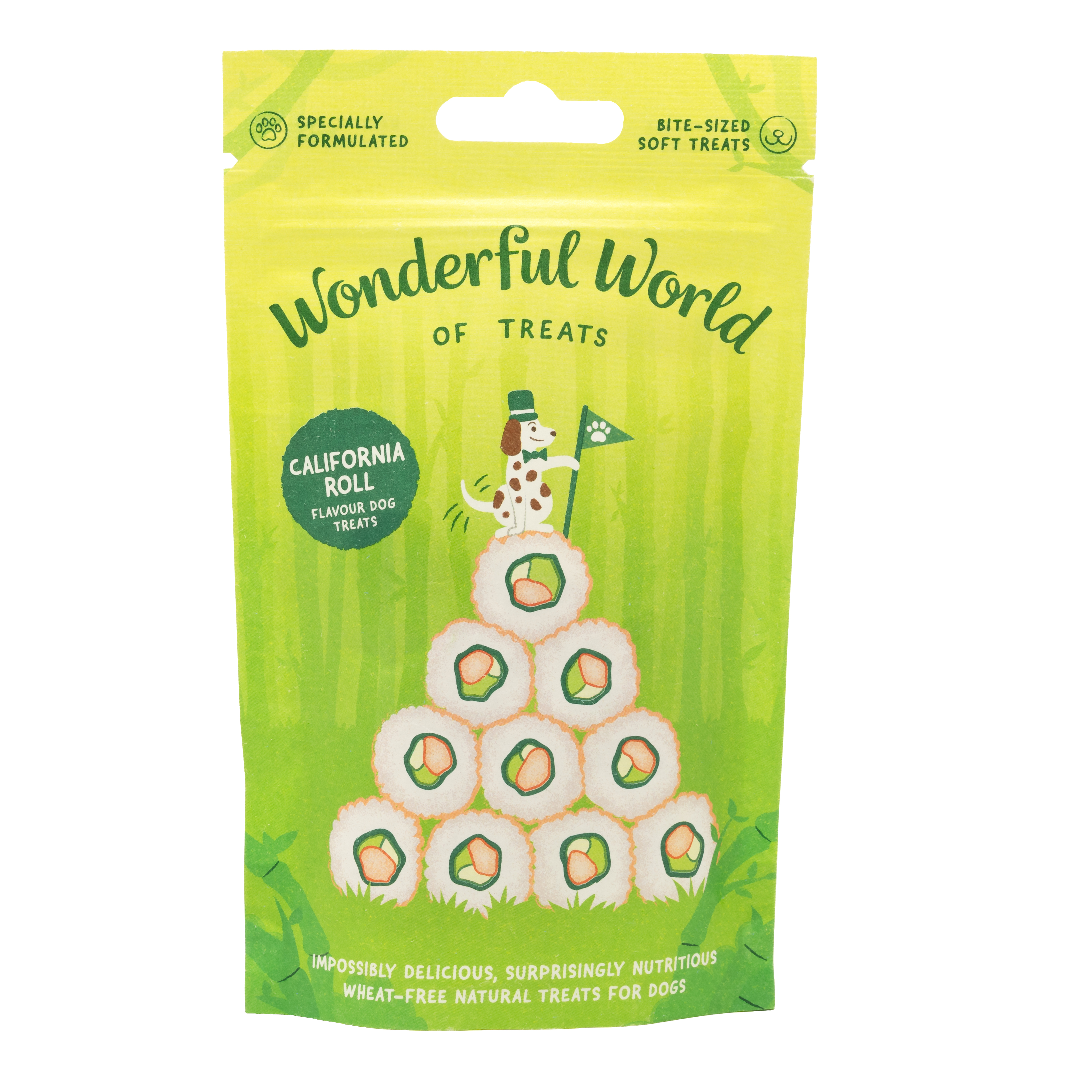 Wonderful World Of Treats California Roll Dog Training Treats 50G