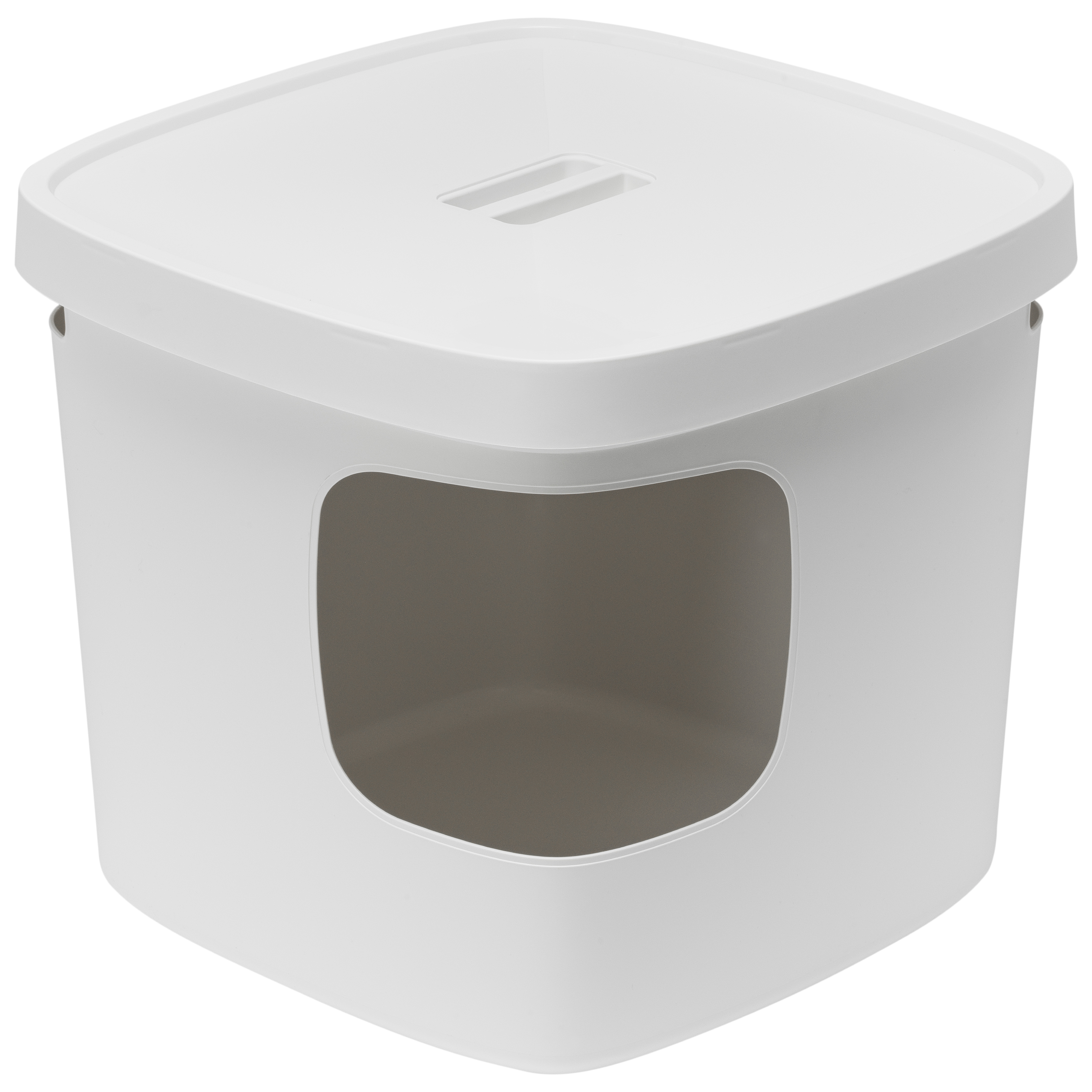 Moderna Cubana Corner Entry Cat Litter Tray