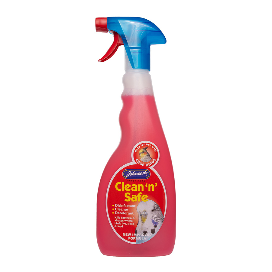 Johnsons Clean 'n' Safe Disinfectant for Cage Birds & Pigeons | Pets