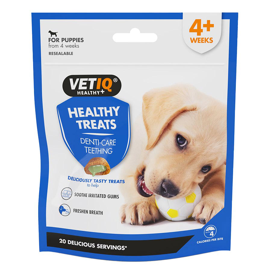 VetIQ Teething Healthy Treats For Puppies Pets