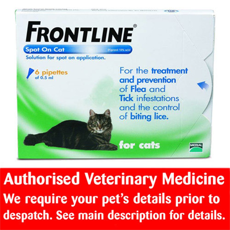 Frontline Spot On Flea & Tick Treatment Cat 