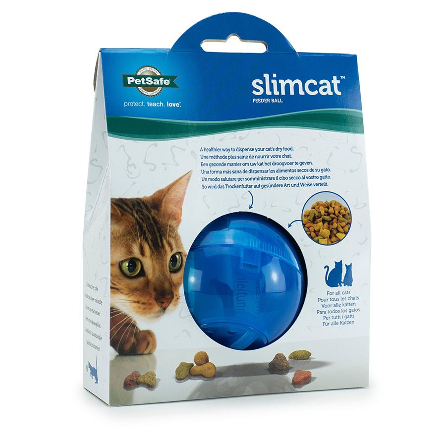 Food dispensing cat toy best sale