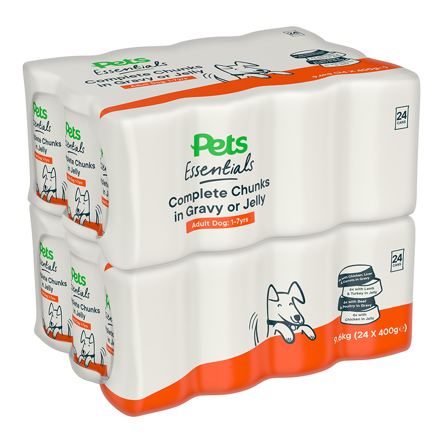 Pets Essentials Adult Mixed Variety Wet Dog Food