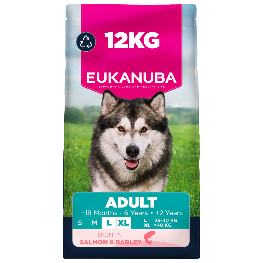 Eukanuba Large Adult Dry Dog Food Salmon & Barley
