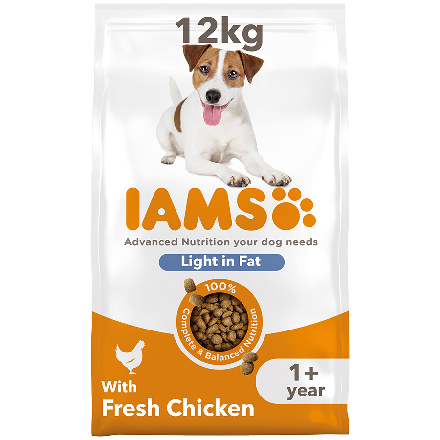 Iams low calorie dog food hotsell