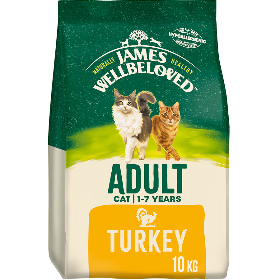 James Wellbeloved Adult Cat Dry Food Turkey | Pets