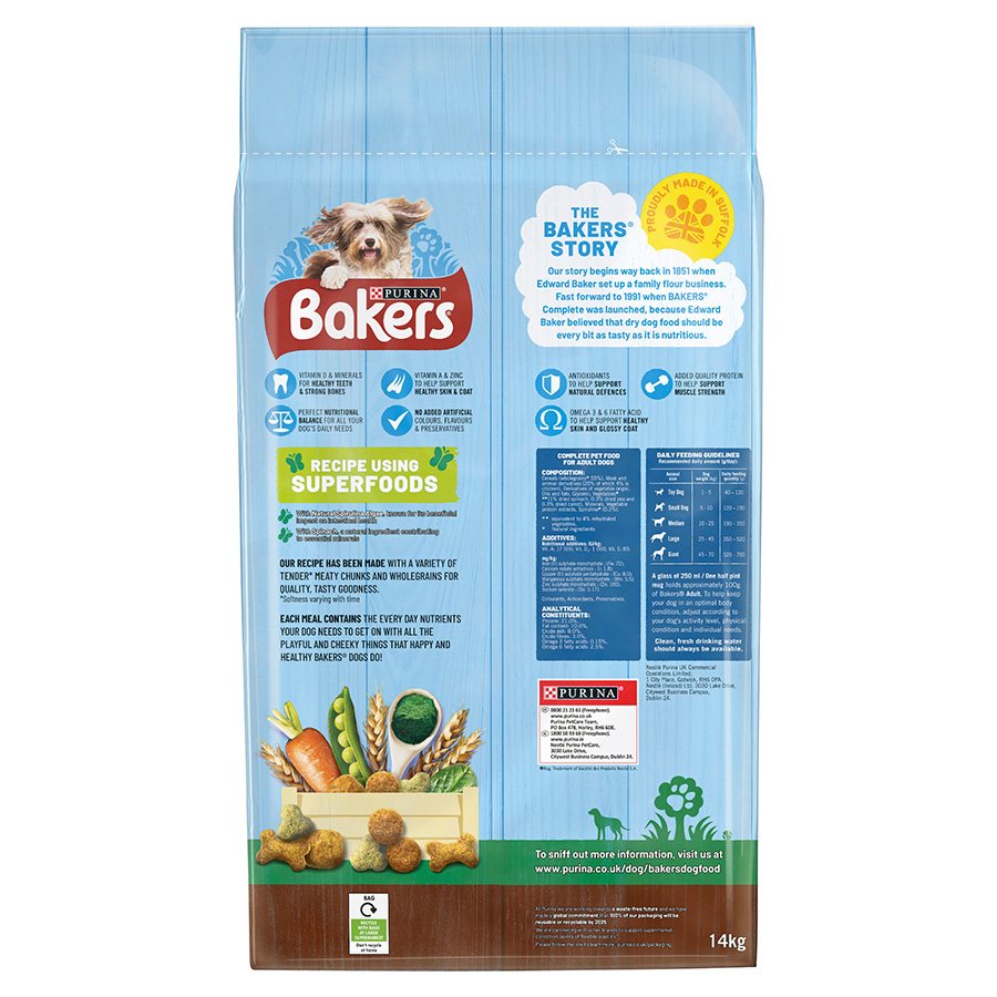 Bakers dog food pets at home hotsell