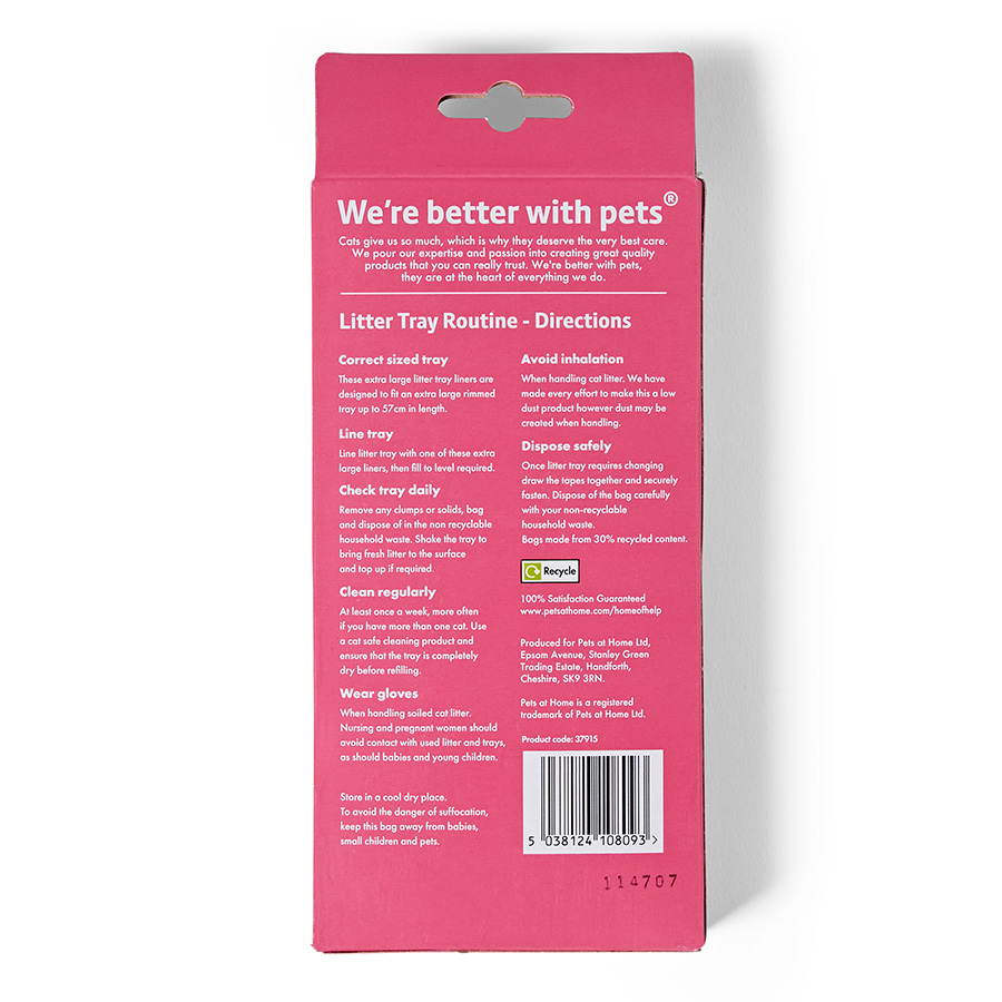 Litter tray liners extra large best sale