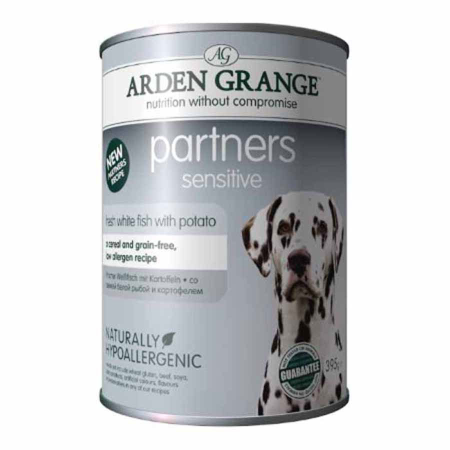 Arden Grange Partners Sensitive Adult Wet Dog Food Fish Pets