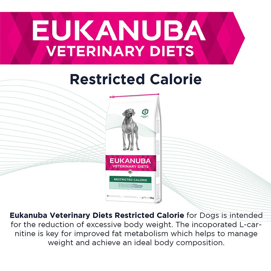 Eukanuba Vet Diet Restricted Calorie Adult Dry Dog Food Pets