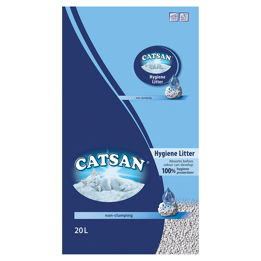 Catsan Hygiene Non Clumping Odour Control Cat Litter Pets