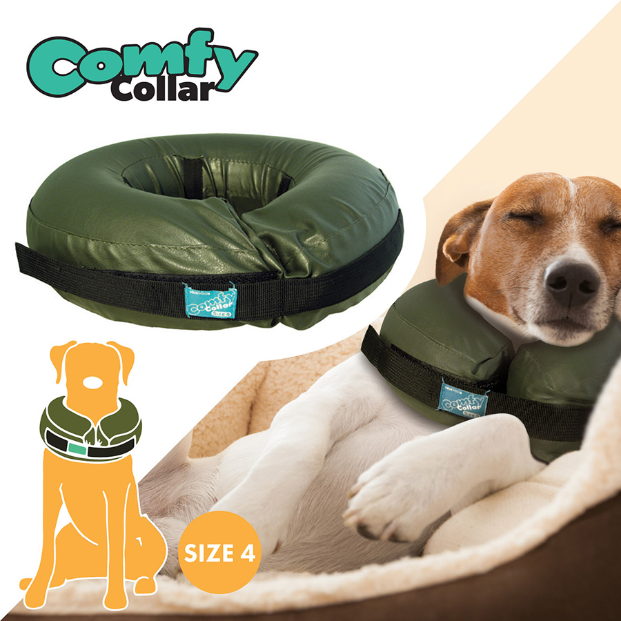 Thrive Comfy Inflatable Cat Dog Vet Collar Pets