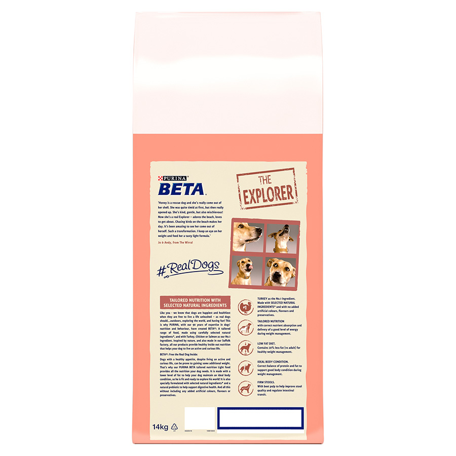 Purina beta light 14kg best sale